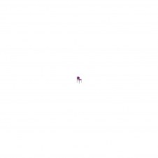 SILLA FIJA VILLALGORDO CHASIS NEGRO SIMILPIEL MORADO 27NSPMO