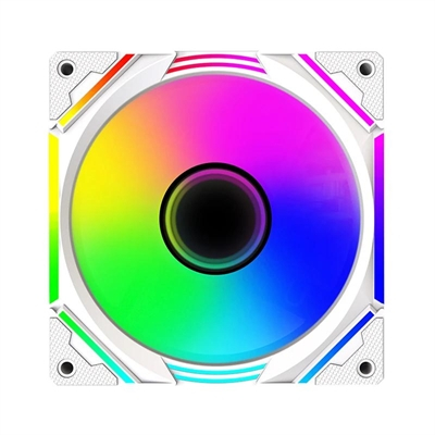 Ventilador Caja Keep Out  XFC-120MW Blanco 5V ARGB