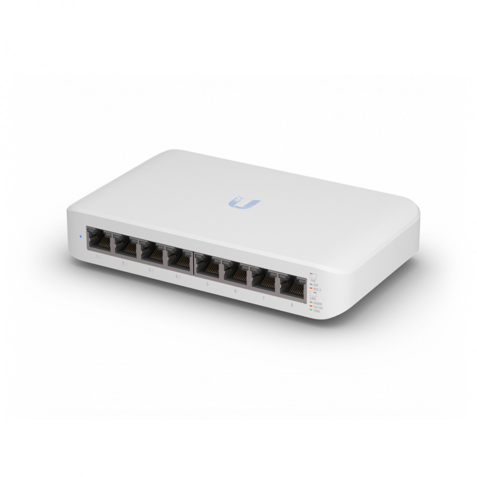 Ubiquiti - UniFi Switch Lite 8 PoE Gestionado L2 Gigabit Ethernet PoE