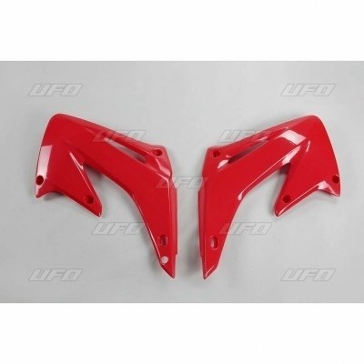 Plásticos laterales de radiador UFO Honda rojo HO03689-070 HO03689#070