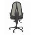 Silla Socuéllamos Malla Negra Asiento Tela Negra Brazos Fijos