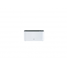 Braun HT3100WH tostadora 1 rebanada(s) 1000 W Negro, Blanco