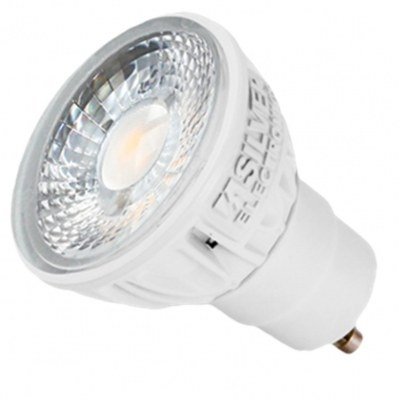 Bombilla led eco silver electronic dicroica 8w=60w - gu10 - 6000k - 38º - 773 lm - luz fria - a+