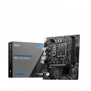 Placa base Msi PRO H610M-E DDR5 mATX 1700