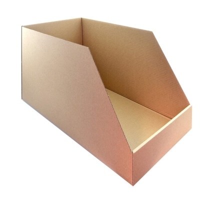 Caja de cartón automontable V PARTS para organización de stock - 560x320x300mm 302503