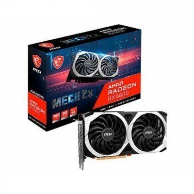 TARJETA GRÁFICA MSI RX 6600 MECH 2X 8GB GDDR6