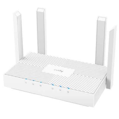 Cudy WR1300E Router WiFi AC1200 Doble Banda - 3 Puertos Gigabit Ethernet - 4 Antenas Externas
