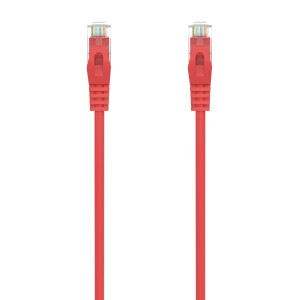 AISENS - CABLE DE RED LATIGUILLO RJ45 LSZH CAT.6A 500 MHZ UTP AWG24, R