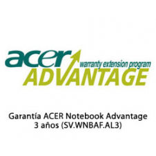 Garantía Acer Notebook Daños Acc. 3 años (SV.WNBAF.AL3)