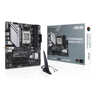 PRIME B650M-A WIFI II AMD B650 Zócalo AM5 micro ATX