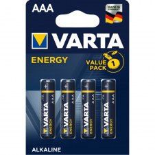 Blister pilas varta alcalinas energy lr03 aaa - 4 pilas