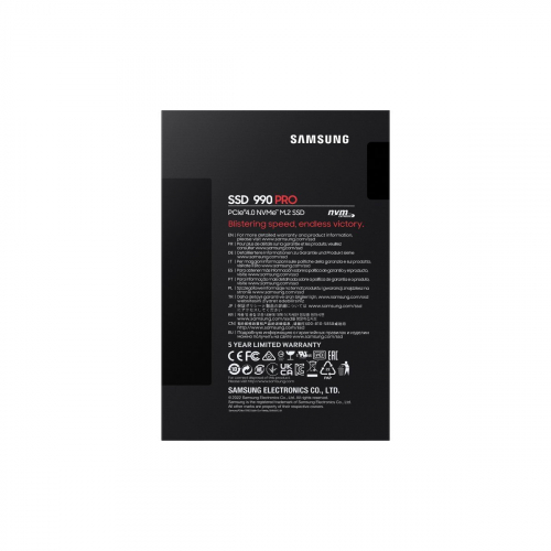 SSD Samsung 990 Pro M.2 4TB NVMe MZ-V9P4T0BW