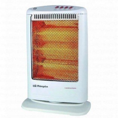 Estufa Halógena Orbegozo BP 0303 A/ 3 niveles de potencia/ 1200W