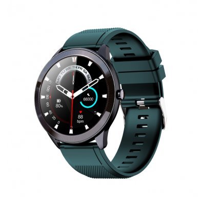 SMARTWATCH LEOTEC 1,28 MULTISPORT WAVE VERDE PANTALLA REDONDA