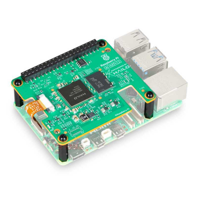 Kit oficial raspberry pi kit ai ai hat+ 40 tops