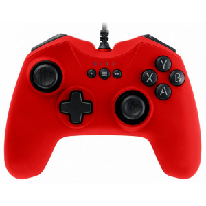 GC-100XF Negro, Rojo USB Gamepad Analógico/Digital PC
