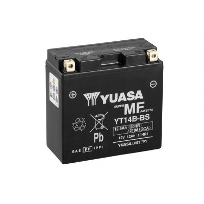 Yuasa battery YT14B-BS Combipack (con electrolito) YT14B-BS