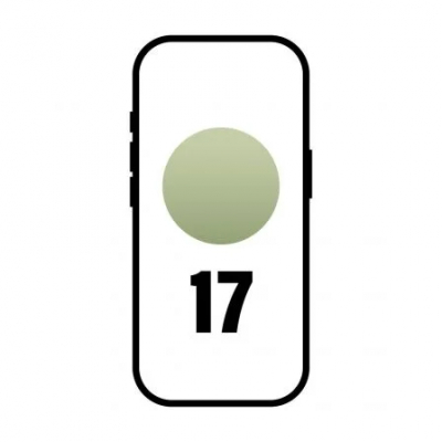 Smartphone Apple iPhone 17 256GB/ 6.3/ 5G/ Verde salvia