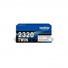 Brother TN-2320TWIN cartucho de tóner 1 pieza(s) Original Negro