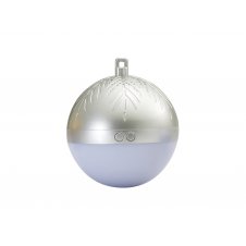 Conceptronic TARIQ01S Altavoz monofónico portátil Plata, Blanco 3 W