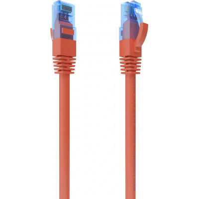 Aisens Cable RJ45 CAT.6 UTP AWG26 CCA Rojo 0.75m