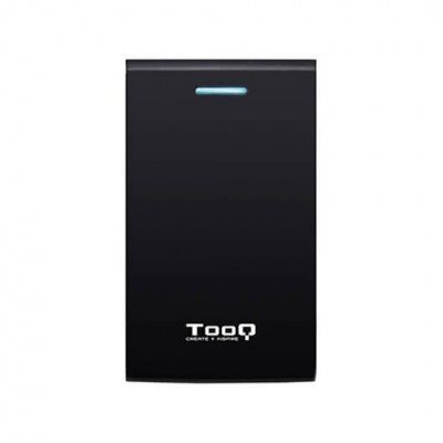 Caja externa 2.5pulgadas sata tooq tqe - 2526b negro usb 3.0 - 5gbps - compatible hdd 9.5mm - 12.5mm