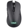 MOUSE WIRELESS TRUST GAMING GXT 923W YBAR RGB 7200DPI 6 BOTONES RECARGABLE 50H COLOR NEGRO 24888