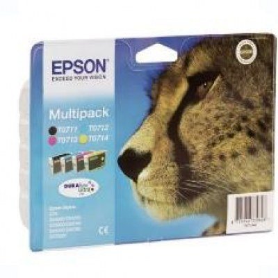 Multipack tinta epson c13t07154012 stylus d78 - 92 - 120 - dx40x0 - 44x0 - 50x0 - 60x0 - 74x0 - guepardo