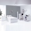 Cuna convertible con cama nido · SERO KUBO White · Alondra