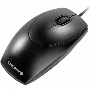 Ratón óptico Cherry M-5450, con cable, PS/2-USB, negro