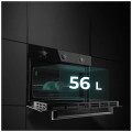 Horno compacto convencional Cecotec Bolero Hexa C134500 Glass Black A, 56 litros, 4 funciones, Steam Assist, Steam EasyClean, clase A, negro - imagen 2