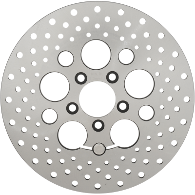 Disco de freno en acero inoxidable taladrado DRAG SPECIALTIES B06-0189AS