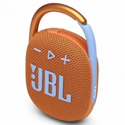 Altavoz con Bluetooth JBL Clip 4/ 5W/ 1.0/ Naranja