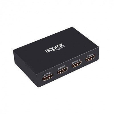 SPLITTER HDMI H A 4XHDMI H APPROX APPC31V2 4XDMI SALIDA/1XH