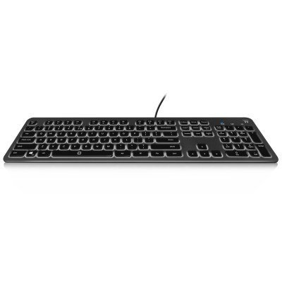 Teclado multimedia Ewent EW3269 con retroiluminación - Conexion USB 1.5Mtr