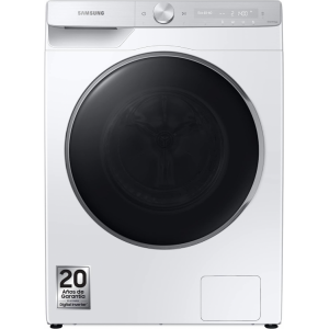 Lavadora Samsung WW90T936DSH/S3, 9Kg, 1600rpm, Clase A, 49 kWh por 100 ciclos, 72dB centrifugado, QuickDrive, Ecobubble, Wifi, Vapor, SmartThings, Inverter, color blanco