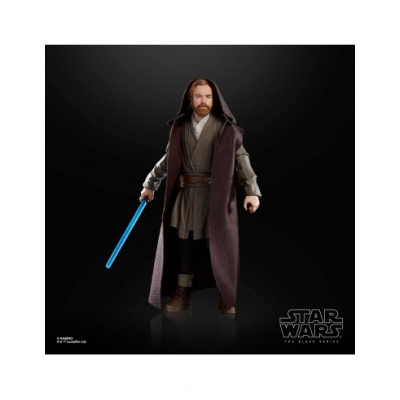 Figura hasbro star wars the black series obi - wan kenobi (jabiim)