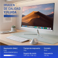 Monitor iggual ML24SW, 23,8 pulgadas, Full HD, IPS, 120 Hz, 1 ms, altavoces, HDMI, VGA, 99% sRGB, blanco - imagen 2