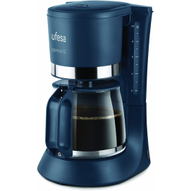 Cafetera de goteo Ufesa Capriccio CG7124 para 12 tazas, color azul