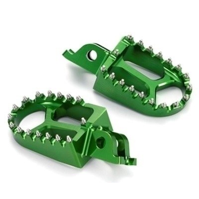 Estriberas Off Road verde Kawasaki ASF-02-GR