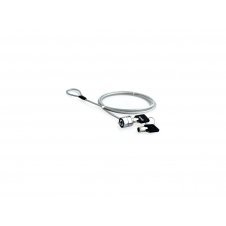 Cable de seguridad antirrobo natec genesis lobster key 2 llaves 1.8m metalico NZL-0225