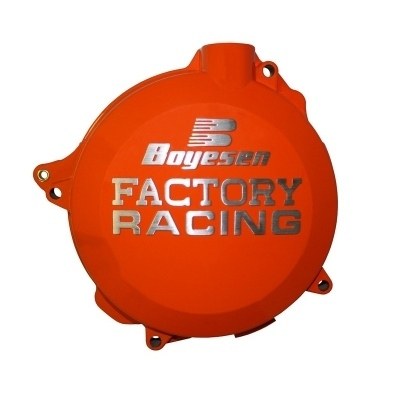 BOYESEN Factory Racing Clutch Cover Orange KTM/Husqvarna CC-44CO