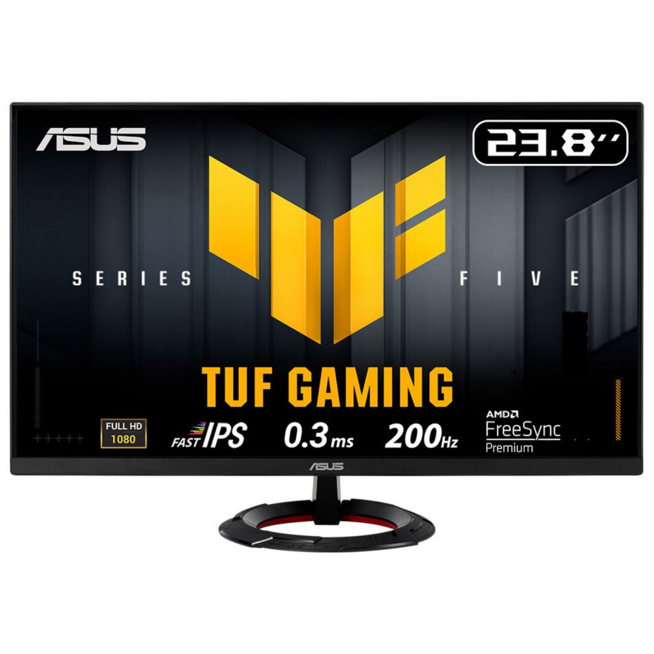 TUF Gaming VG249Q5R pantalla para PC 60,5 cm (23.8") 1920 x 1080 Pixeles Full HD LED Negro