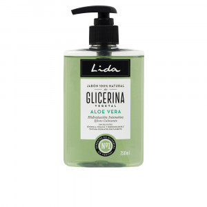 JABÓN 100% NATURAL manos glicerina y aloe vera 250 ml