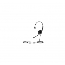 Yealink YHS34 Lite Auriculares Alámbrico Diadema Llamadas/Música Negro