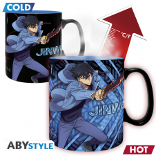Taza termocolora solo leveling jinwoo e igris