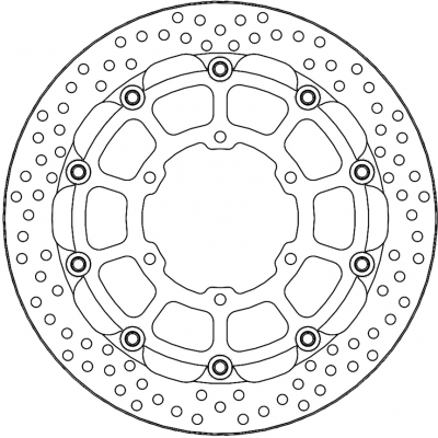 Disco flotante T-Floater serie Halo MOTO-MASTER 116091