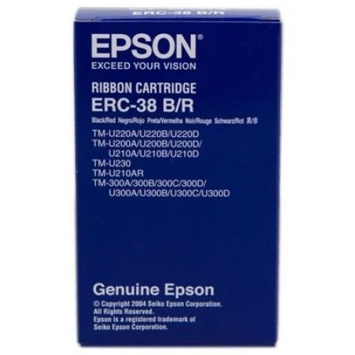 Epson ERC38/ERC34/ERC30 Negra/Roja Cinta Matricial Original - C43S015376