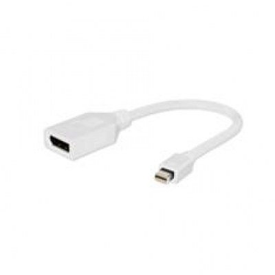Adaptador de cable a - mdpm - dpf - 001 - w displayport - a - mini - displayport - b - hembra - macho - 0.1m