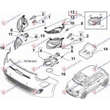 KIT DE REPARACION FARO DELANTERO(O)